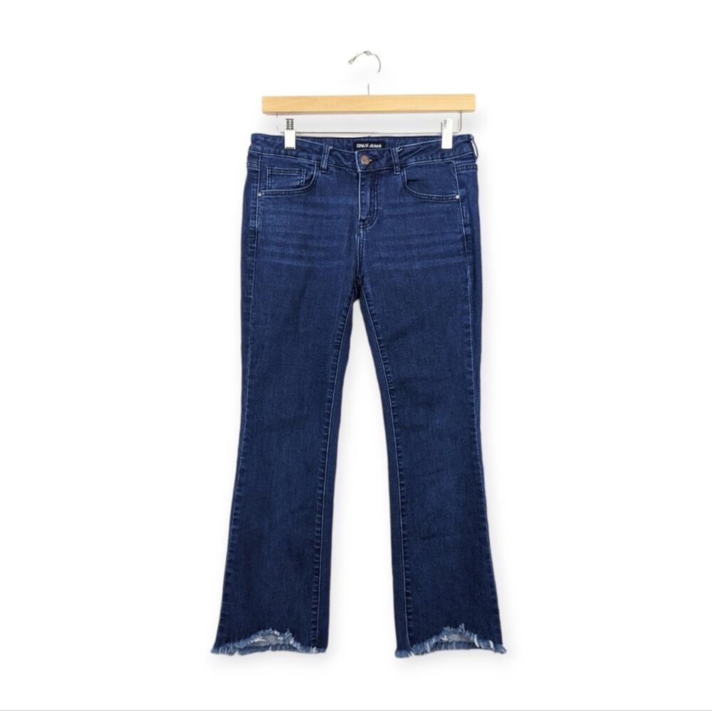 Only Jeans Lili Slim Flare Jeans 28 Dark Wash Stretch Denim Retro